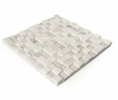 Marble mosaic tiles