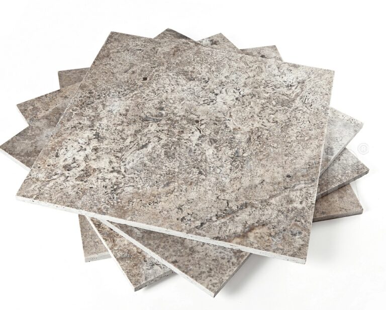 travertin silver gray