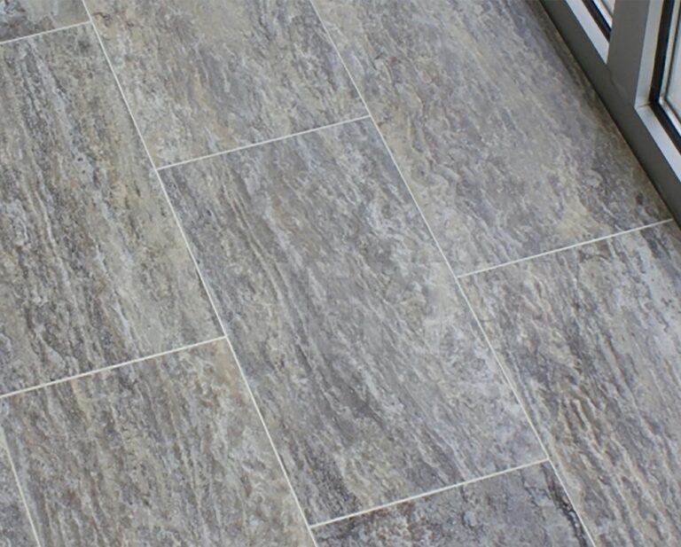 travertine silver gray